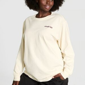 Victoria Secret Pink Campus Long Sleeve Tee